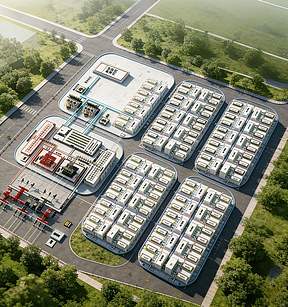 塑强基建支柱优势 | 武乡县200MW/400MWh电网侧新型共享储能项目顺利完成储能区设备基础施工
