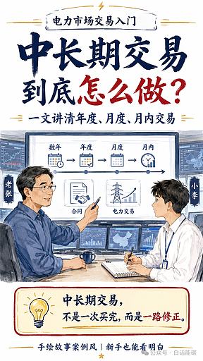 电力市场交易入门系列④: 电力中长期交易那些事 电力市场交易入门系列④: 电力中长期交易那些事