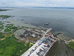 践行绿色建造 ！湖南路桥菲律宾LLRN项目光储系统正式投运