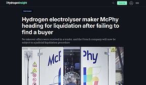 无人接盘！法国电解槽巨头宣告<b>破产</b>