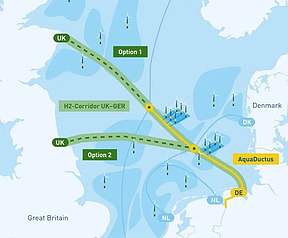 英国到德国的“海底输氢管道”项目来了