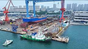 全球首单！船用绿色氨燃料在大连成功加注