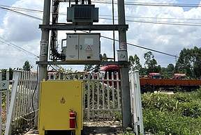 梧州首台城镇级移动式储能设备在藤县正式并网投产