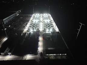 华润电力京津冀新能源公司阜城共享储能项目升压站顺利带电