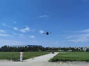 河南首架氢动力无人机试飞成功