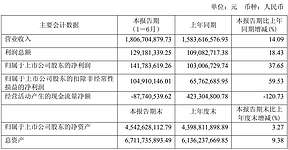 艾罗能源2025年上半年净利润1.42亿元,同比增长37.65% 艾罗能源2025年上半年净利润1.42亿元,同比增长37.65%