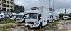 广州首批氢能源冷藏车租赁服务站投入运营