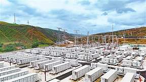 300MW/1.2GWh！“陇电入鲁”配套F1储能项目全面建成