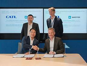 马士基与宁德时代达成全球战略合作