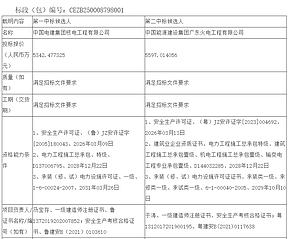 不含系统!国家能源集团青海格尔木125MW/500MWh储能项目PC中标候选人公示 不含系统!国家能源集团青海格尔木125MW/500MWh储能项目PC中标候选人公示