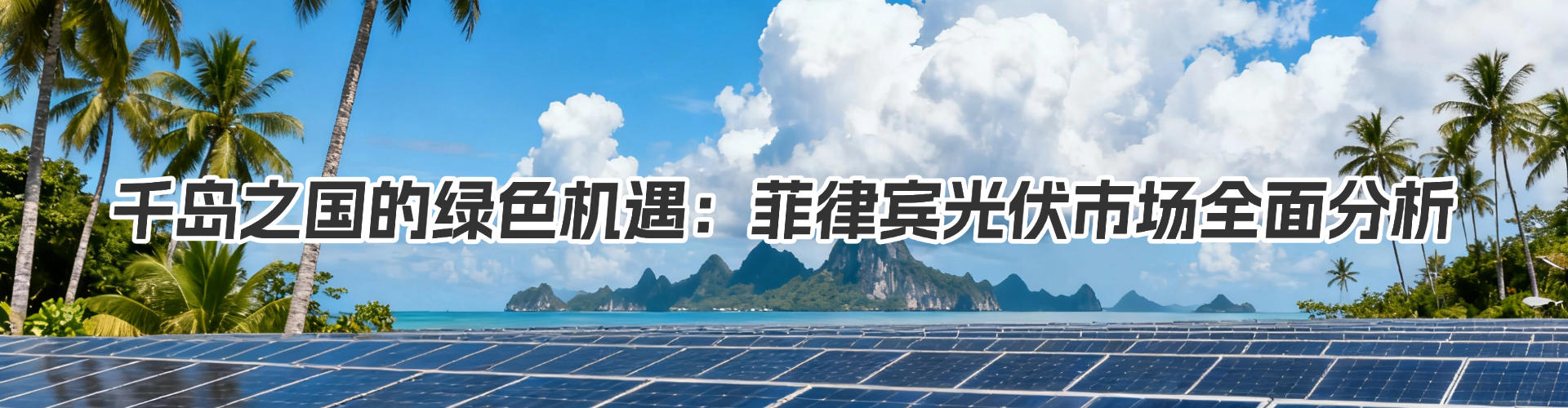 千島之國(guó)的綠色機(jī)遇：菲律賓光伏市場(chǎng)全面分析