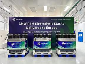 3MW！<b>氢能出海</b>单笔最大PEM电解槽订单发货欧洲