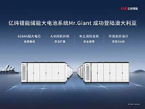 储能大电池系统Mr.Giant，登陆澳洲！