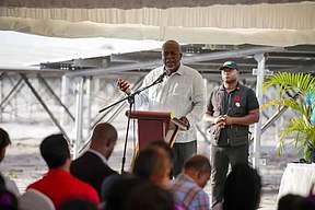 苏美达成套承建的圭亚那光储电站项目首站成功交付投运