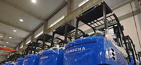 破纪录!108辆氢能叉车大单交付!! 破纪录!108辆氢能叉车大单交付!!