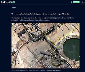 突发!氢气罐爆炸! 突发!氢气罐爆炸!