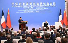 亿纬锂能总裁刘建华受邀出席中法企业家委员会第七次会议