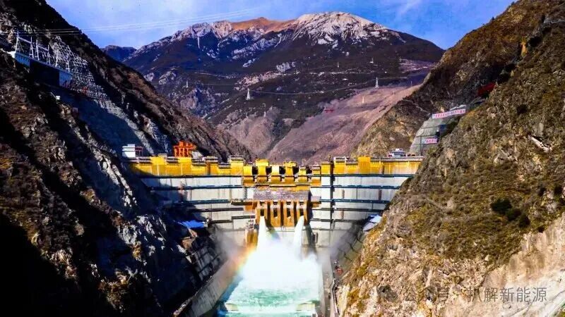 华电金上叶巴滩水电站。华电金上公司供图