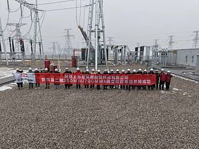 甘肃最大功率储能电站350MW/700MWh项目成功并网！