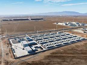 内蒙古中绿电乌海市20万千瓦/80万千瓦时半固态锂电池储能电站项目建成投运