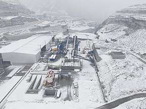 甘肃黄龙抽蓄电站砂石加工系统单机调试一次成功