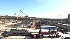 上储新能源400MW/800MWh新型电网侧共享储能项目处在繁忙建设中