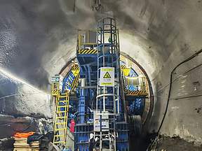 九峰山抽水蓄能电站引水系统—首仓混凝土浇筑完成 迈入主体施工新阶段