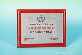 高光时刻！阳光电源获“光能杯”2025年中国储能产业卓越工商业储能解决方案等奖项