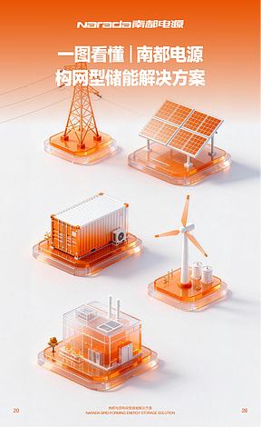 一图看懂丨南都电源构网型储能解决方案