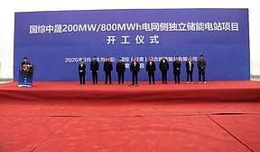 国综绿能200MW/800MWh电网侧独立储能电站项目于3月8日开工大吉！