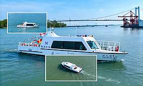 全国首艘！中创新航“至远”船用电池赋能碳纤维电动公务船交付