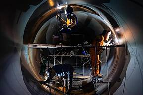 湖北平坦原抽水蓄能电站斜井施工掀高潮 “上滑下溜”齐告捷