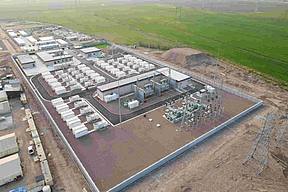 乌兹别克斯坦亚多储能电站项目全容量并网