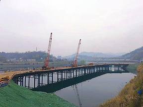 奋斗春风里 | 长阳清江抽蓄电站下水库围堰钢栈桥顺利合拢