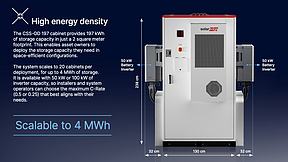 SolarEdge推出容量更大的CSS-OD 197kWh一体化商用储能系统