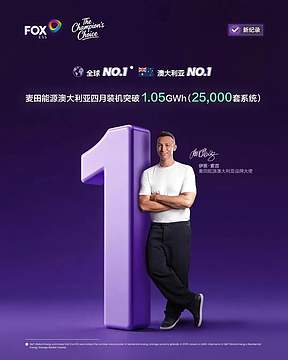 1.05GWh！麦田能源澳洲市场再创佳绩居第一