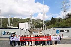 云南红河州弥勒市百兆瓦储能电站全容量并网投运
