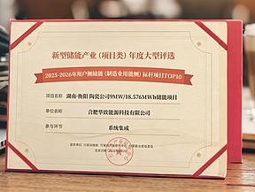实力加冕！华致能源衡阳储能项目入选“用户侧储能标杆 TOP10”