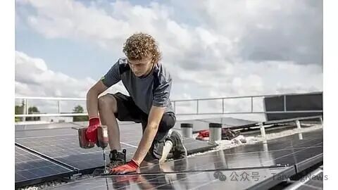 Solar panel installation