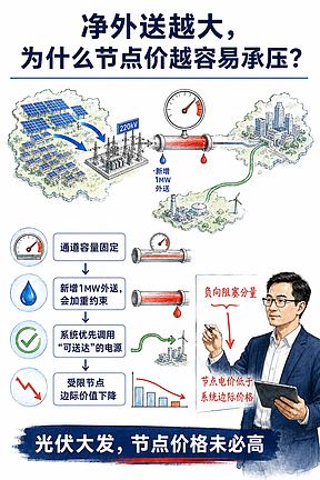 光伏现货电价为何被节点拥塞拖累？县域虚拟电厂的破局逻辑！