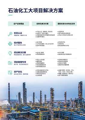 （图：TUV北德石油化工大项目解决方案）