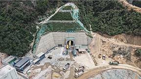江西赣县抽水蓄能电站下水库6号施工支洞贯通