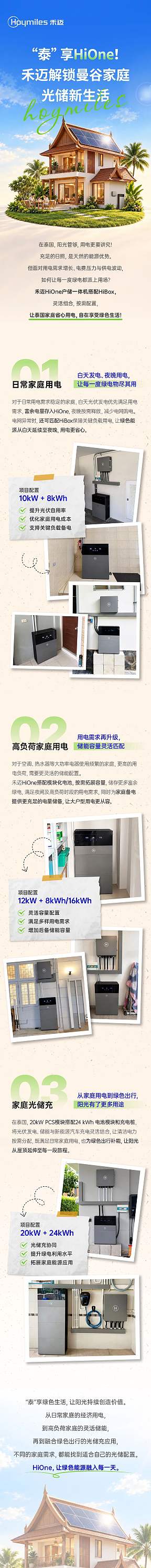 “泰”享HiOne！禾迈解锁曼谷家庭光储新生活